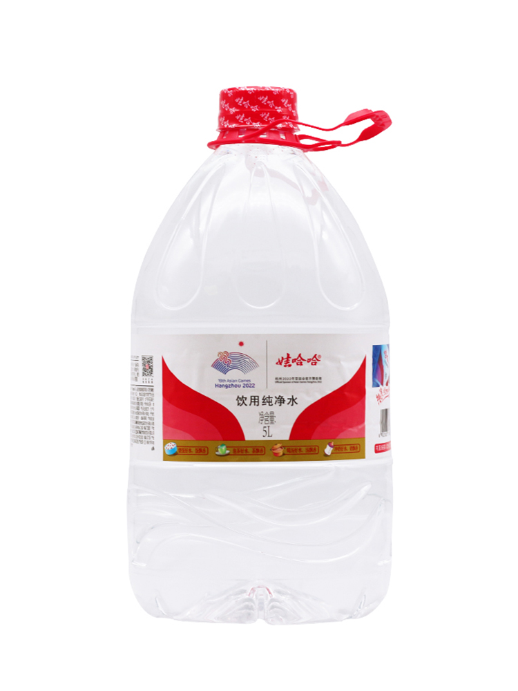 娃哈哈纯净水5.5L*4桶装5L大桶水家庭用水非矿泉水整箱批 娃哈哈纯净水5.5L*4桶装5L大桶水家庭用水非矿泉水整箱批